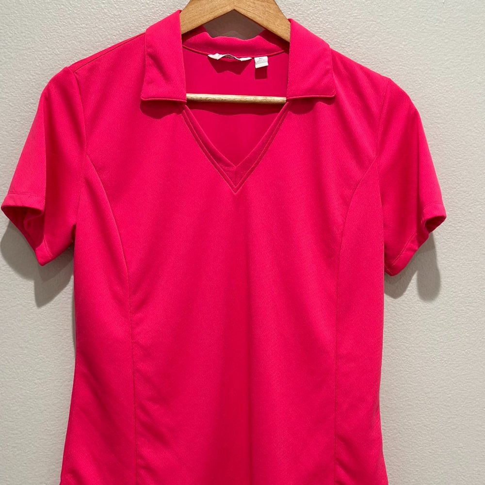 Lady Hagan Short Sleeve Golf Shirt (M)